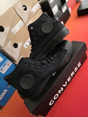 Brand New -Converse Chuck Taylor A/S Hi- Black. Womens 9.5, Mens 7.5